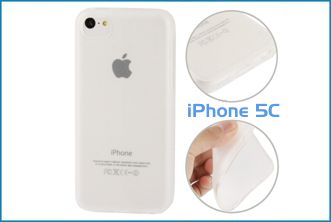 Funda TPU para iPhone 5C . Transparente